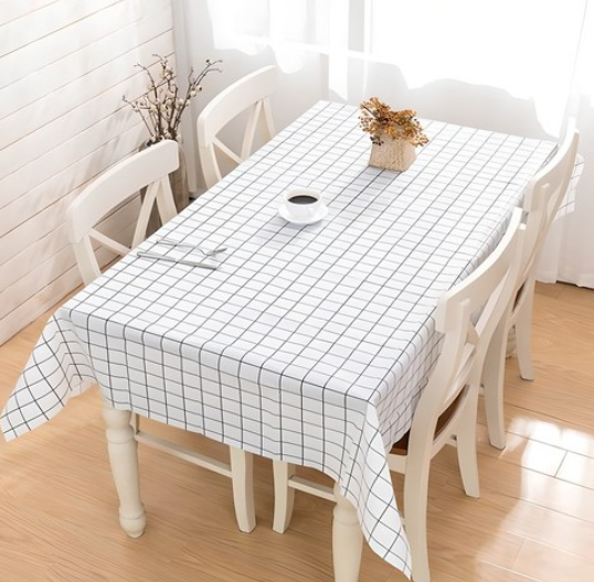 PVC Waterproof Tablecloth Camping Vinyl Tablecloth Square Tablecloth
