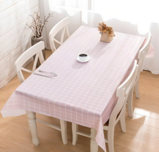 PVC Waterproof Tablecloth Camping Vinyl Tablecloth Square Tablecloth