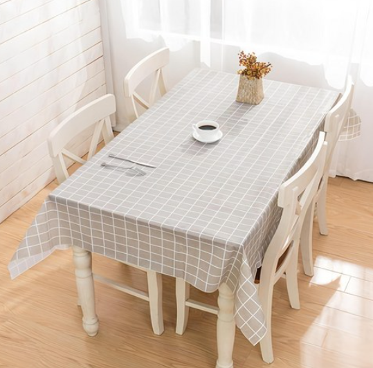 PVC Waterproof Tablecloth Camping Vinyl Tablecloth Square Tablecloth